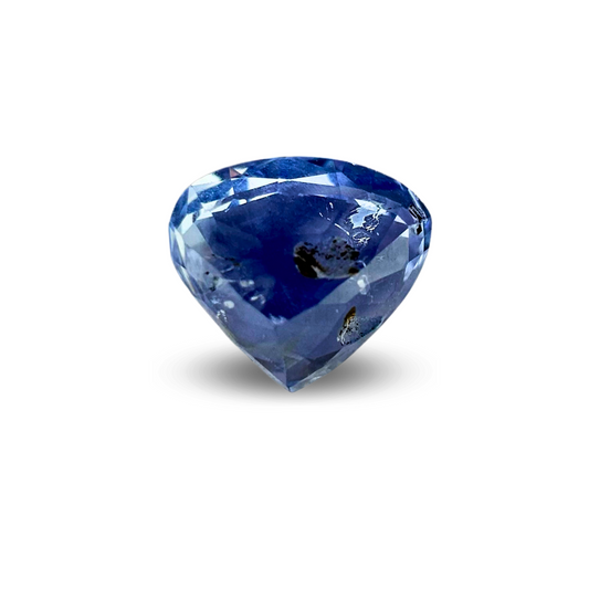 Heart-Shaped Blue Sapphire Carat 1.05