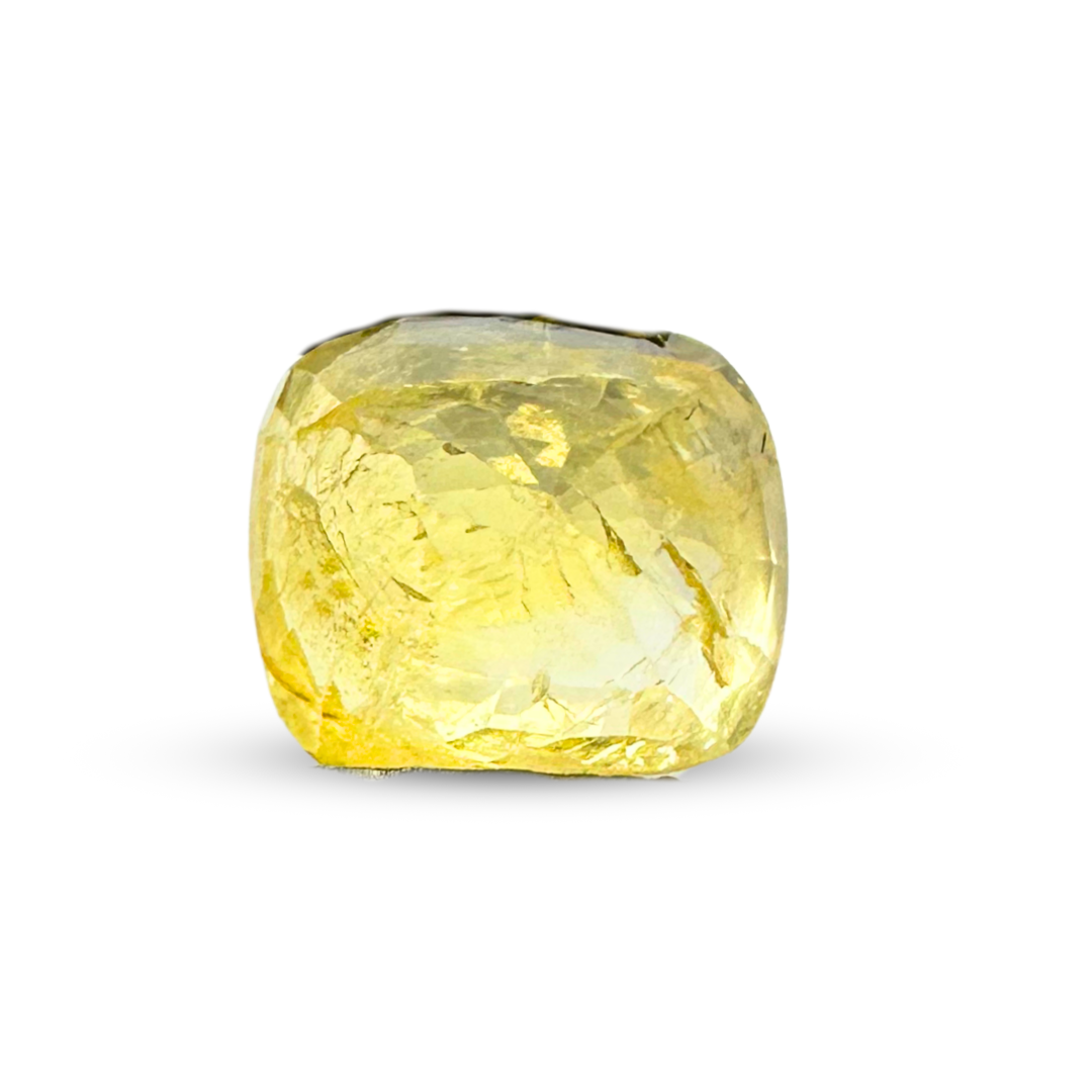 Yellow sapphire 5.53 Carat