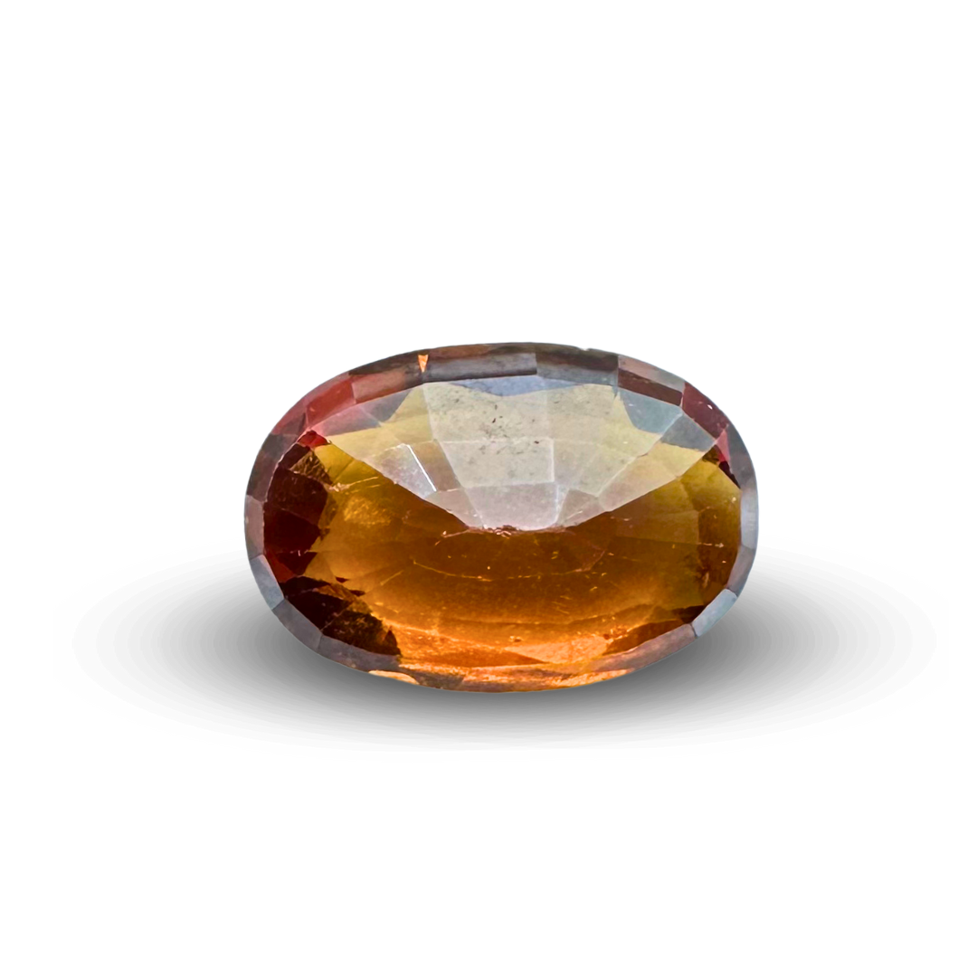 Natural Hessonite garnet 5.68 Carat