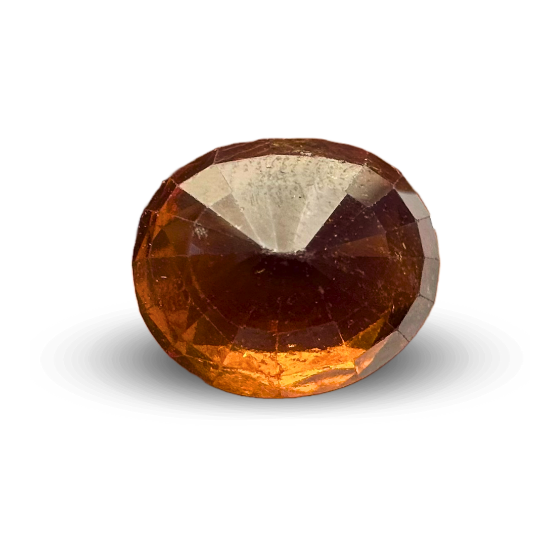 Natural Hessonite garnet 5.21 Carat