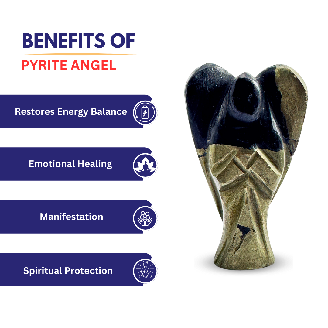 Pyrite Angel - 5 Inch