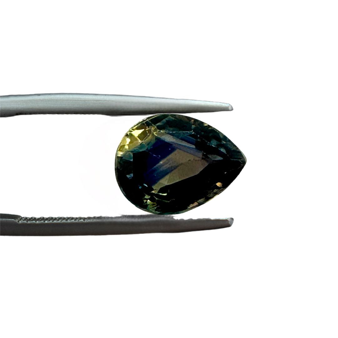 Natural Yellow Blue Sapphire 1.50 Carat