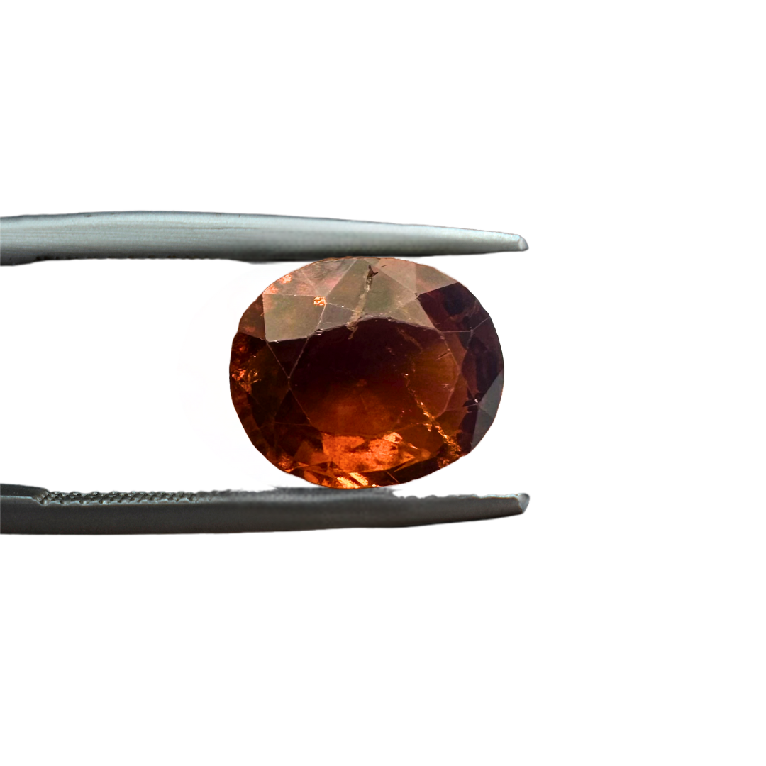 Natural Hessonite garnet 5.46 Carat