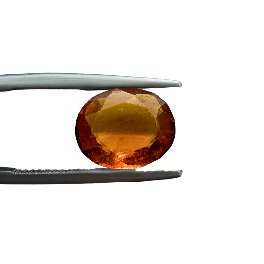 Natural Hessonite garnet 5.04 Carat