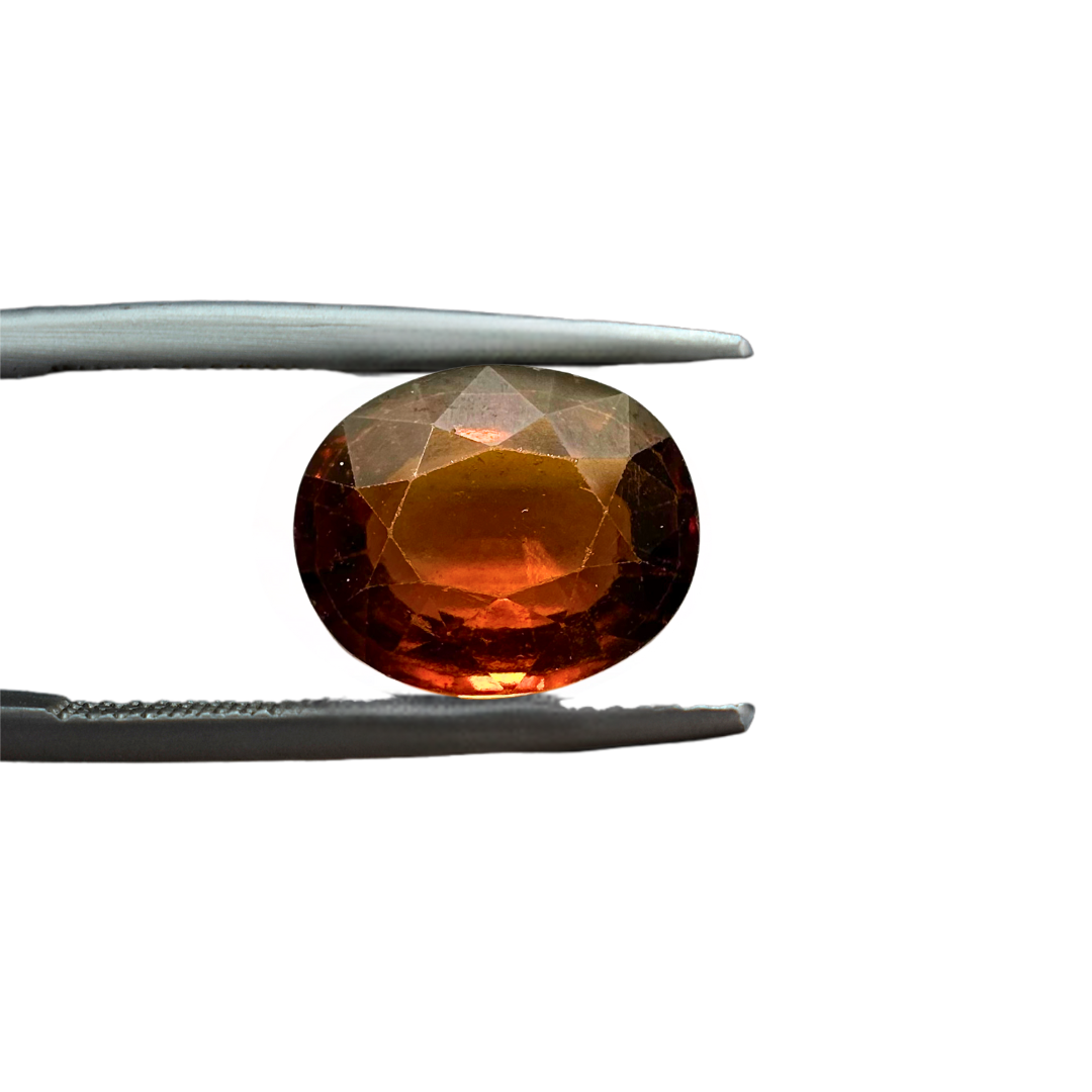 Natural Hessonite garnet 5.75 Carat