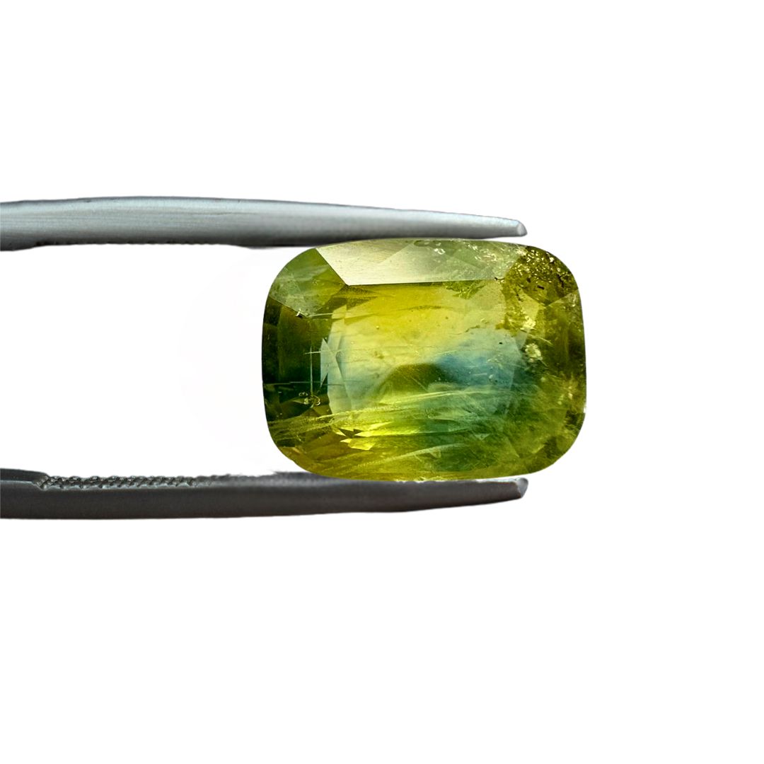 Natural Yellow Blue Sapphire 2.05 Carat