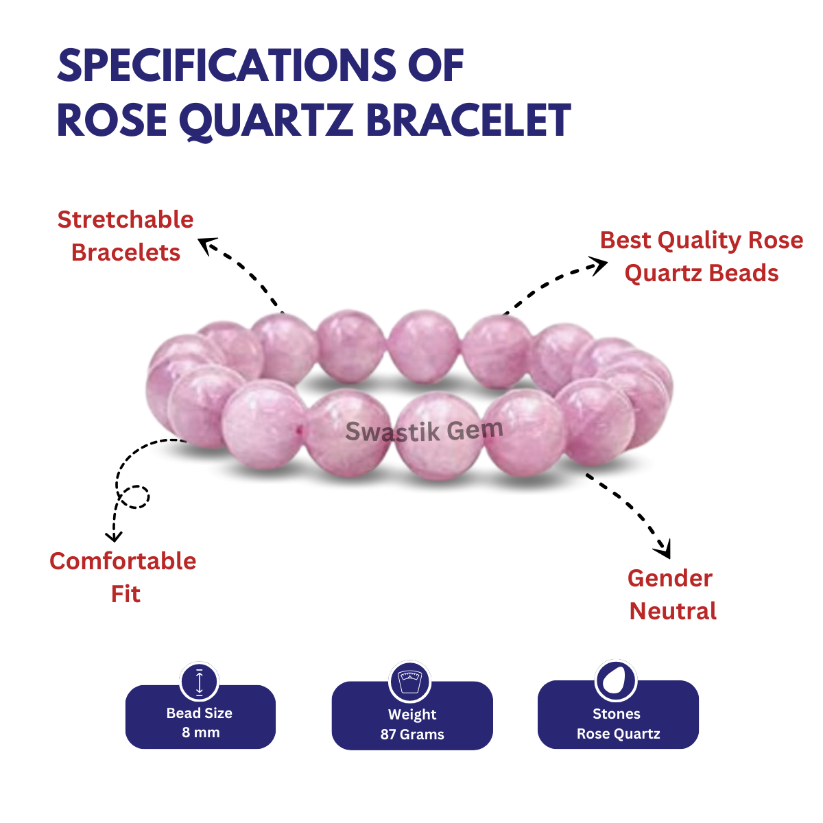 Rose Quartz Bracelet