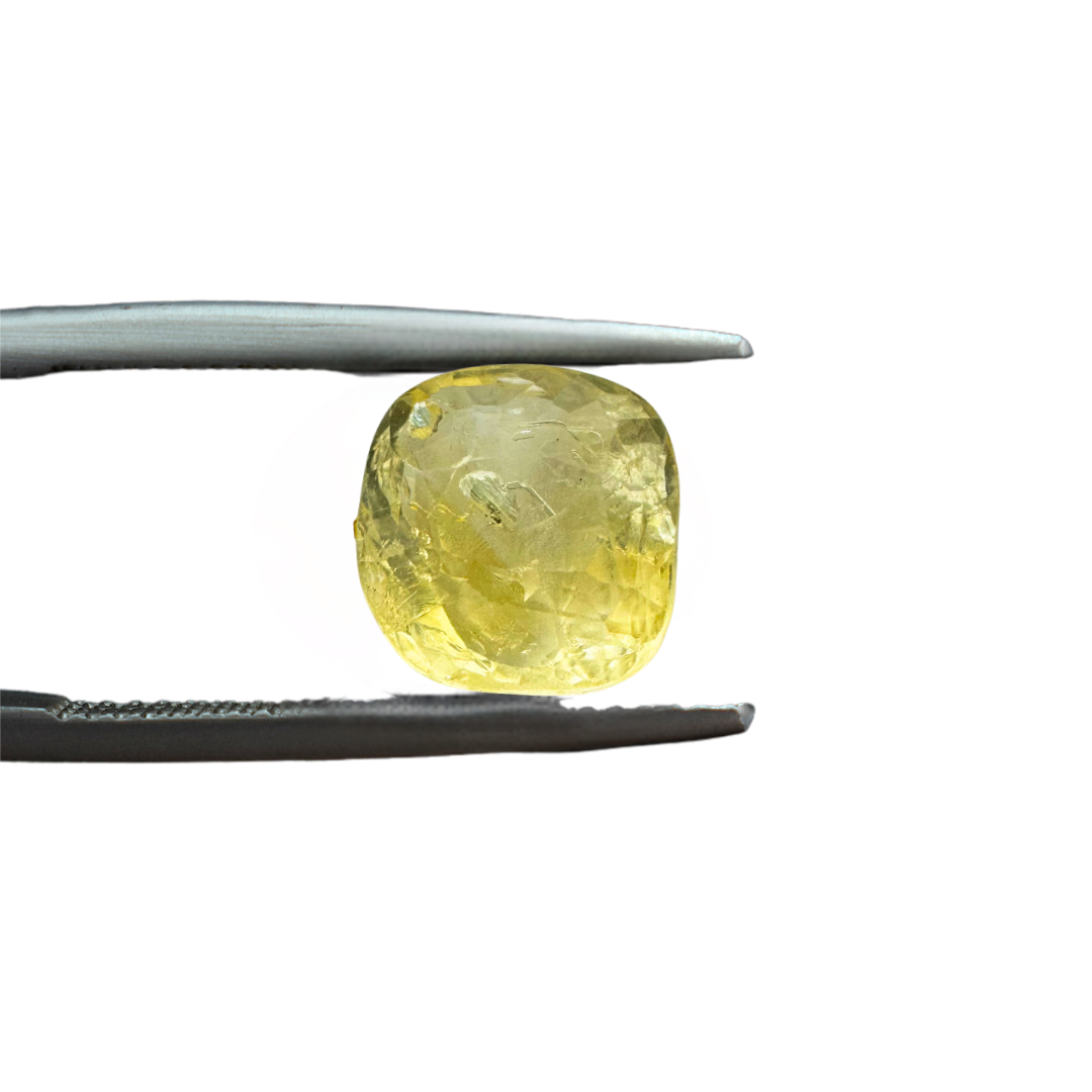 Yellow Sapphire 3.38 Carat