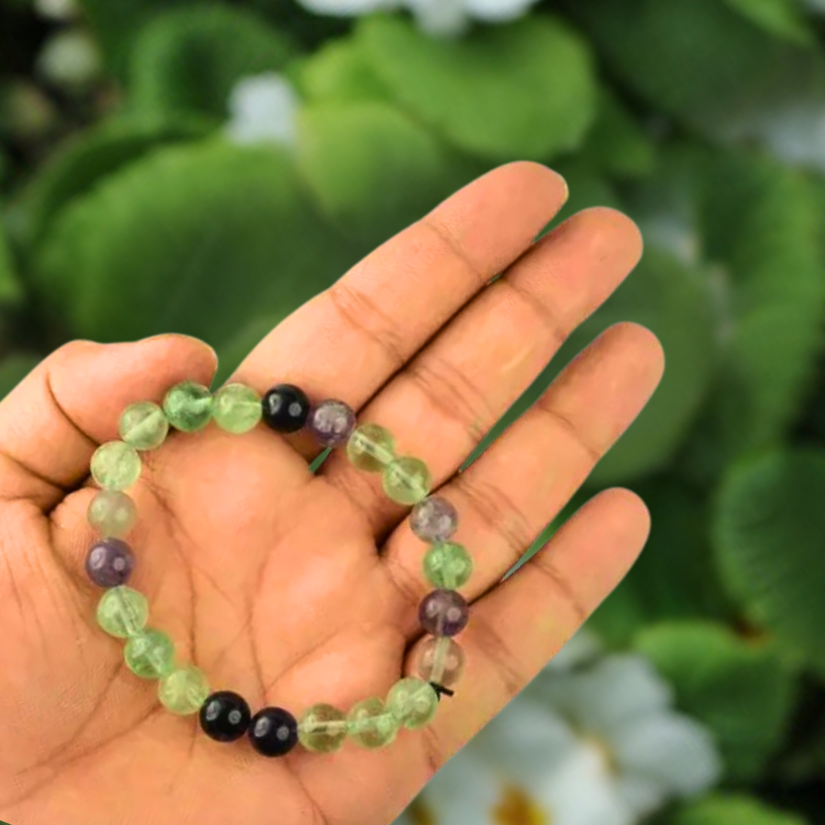 Fluorite Natural Stone Bracelet