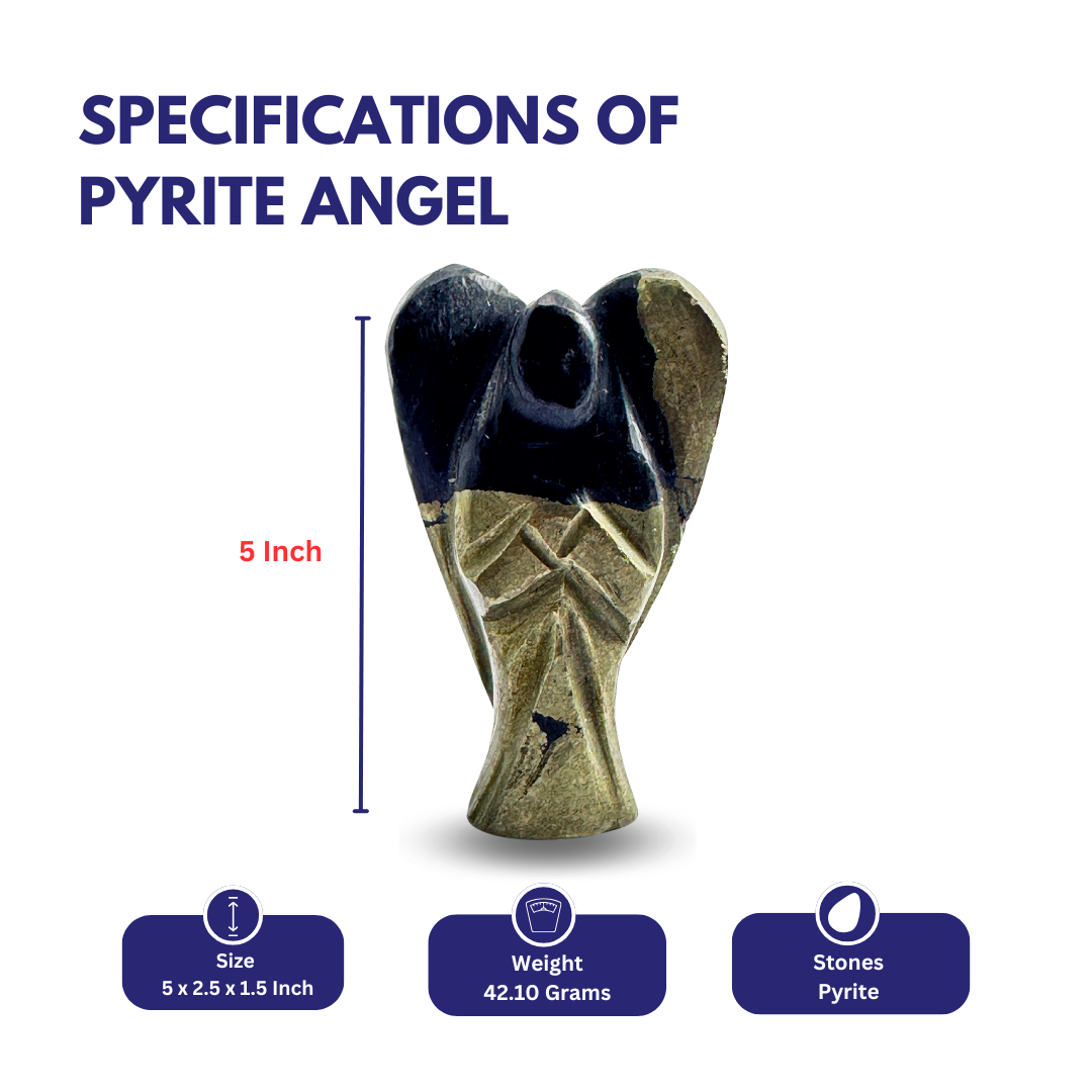 Pyrite Angel - 5 Inch