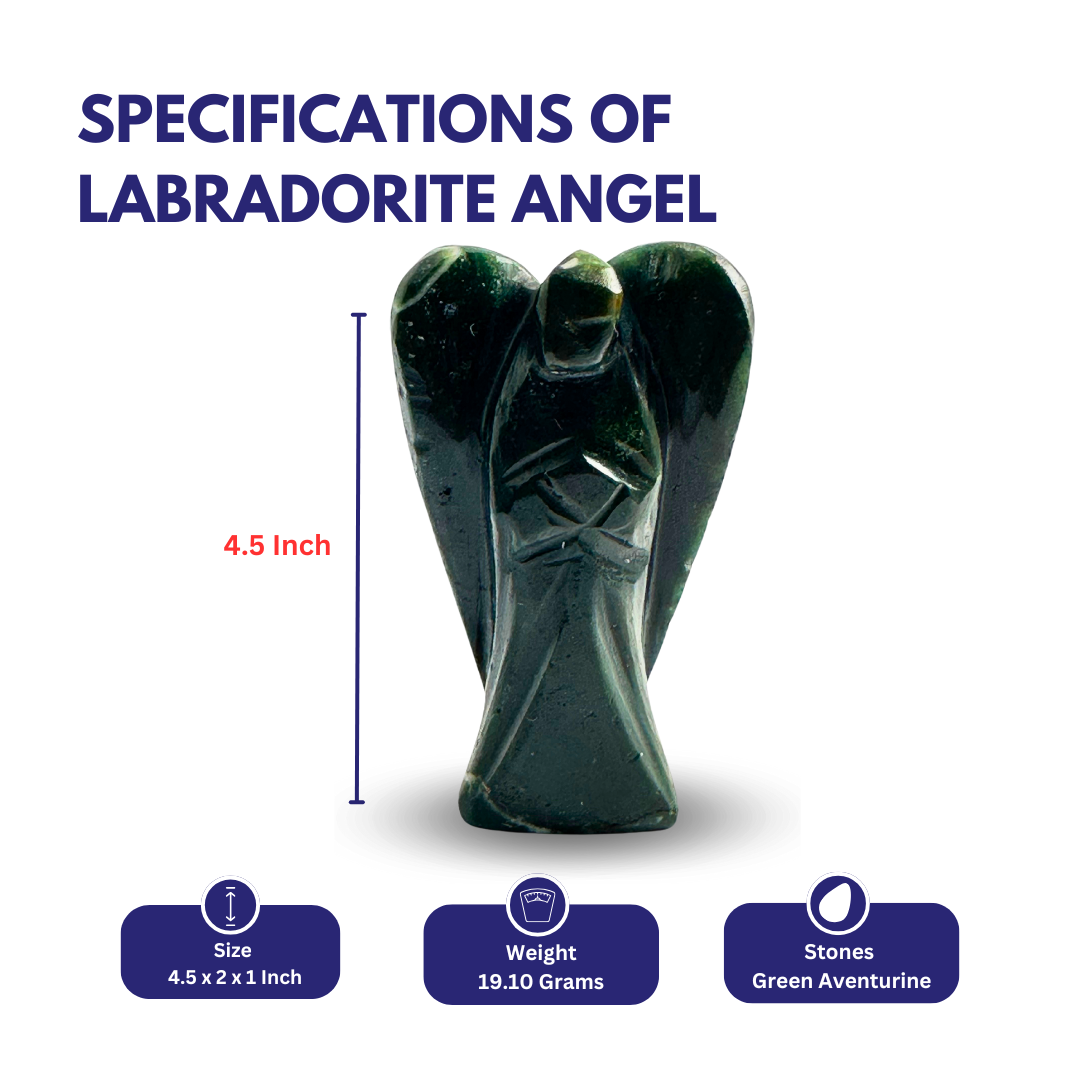 Labradorite Angel - 4.5 Inch
