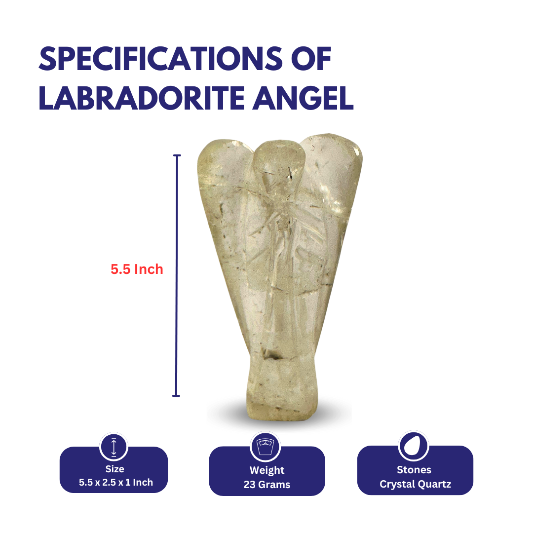 Labradorite Angel - 5.5 Inch