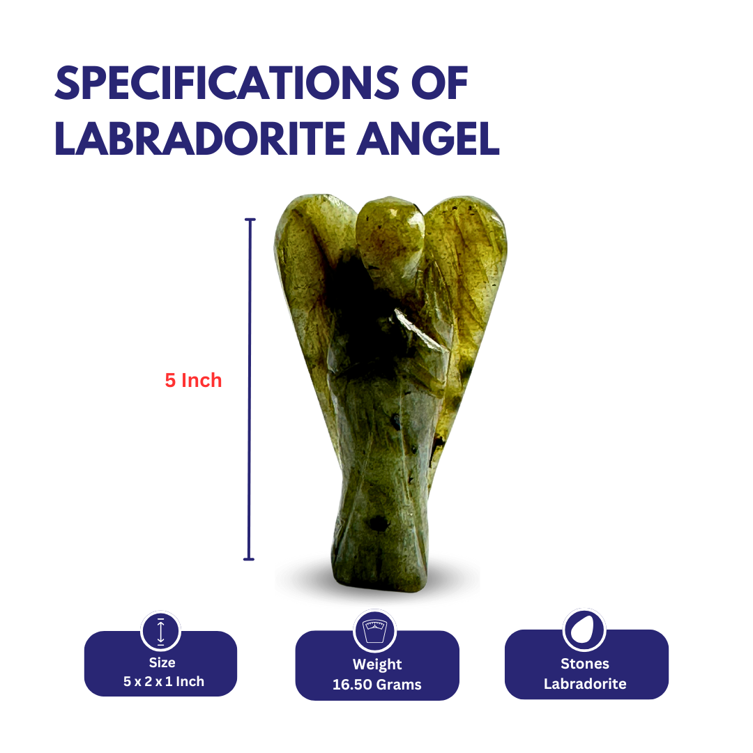 Labradorite Angel - 5 Inch