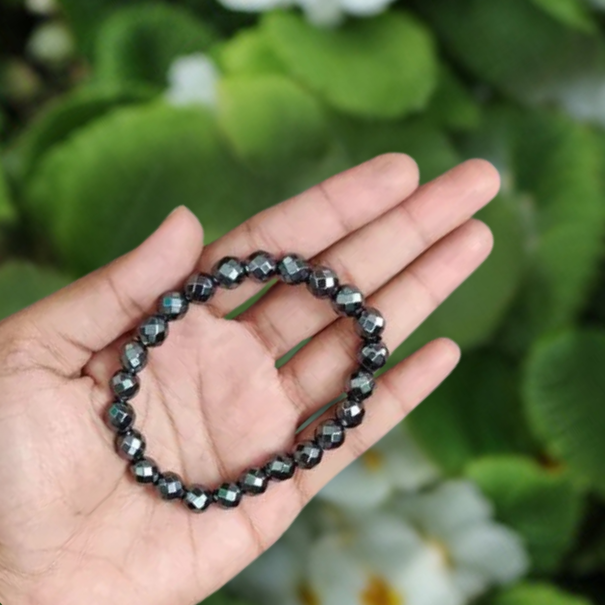 Uses of Hematite Diamond Cut Bracelet