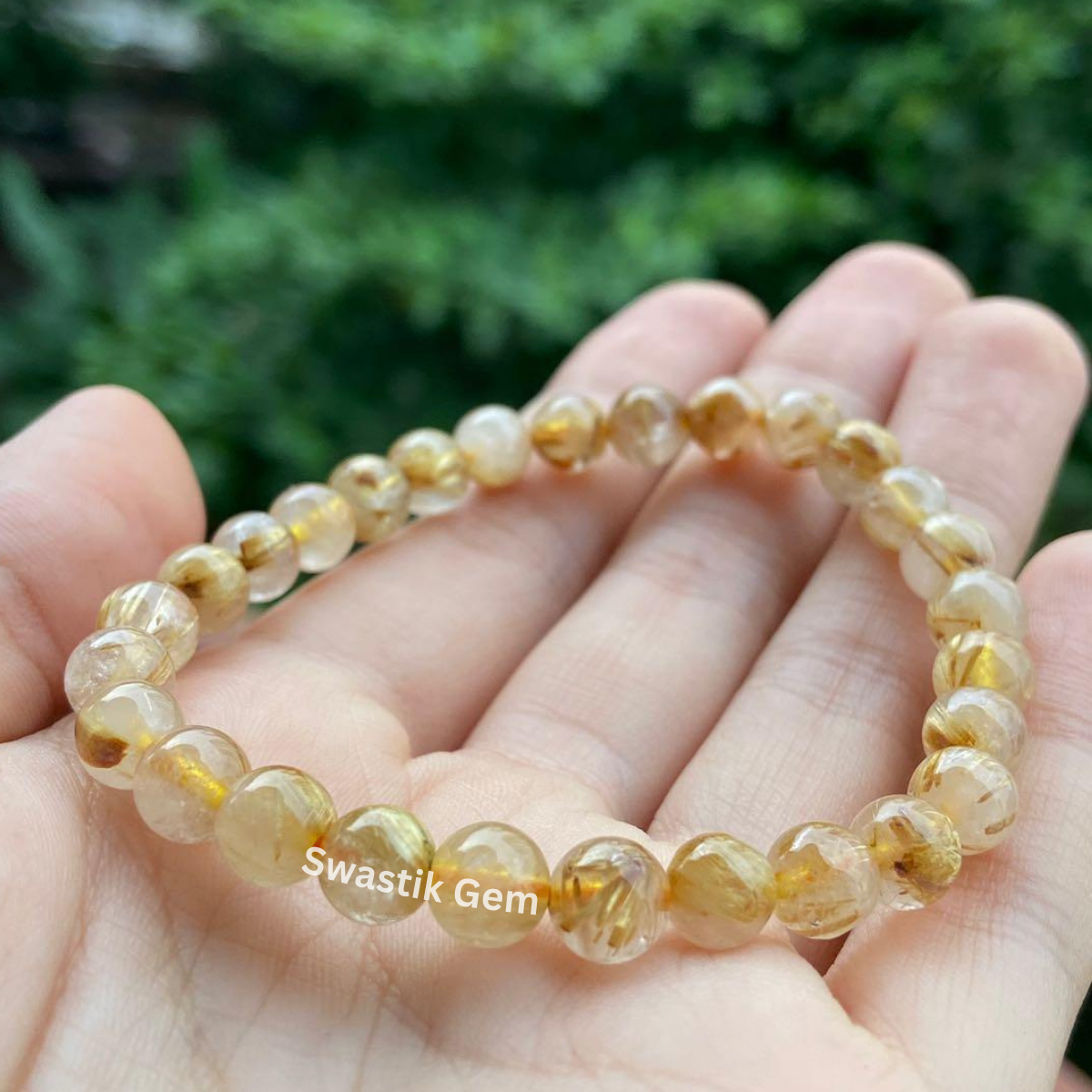 Uses of Golden Rutilated Quartz Bracelet