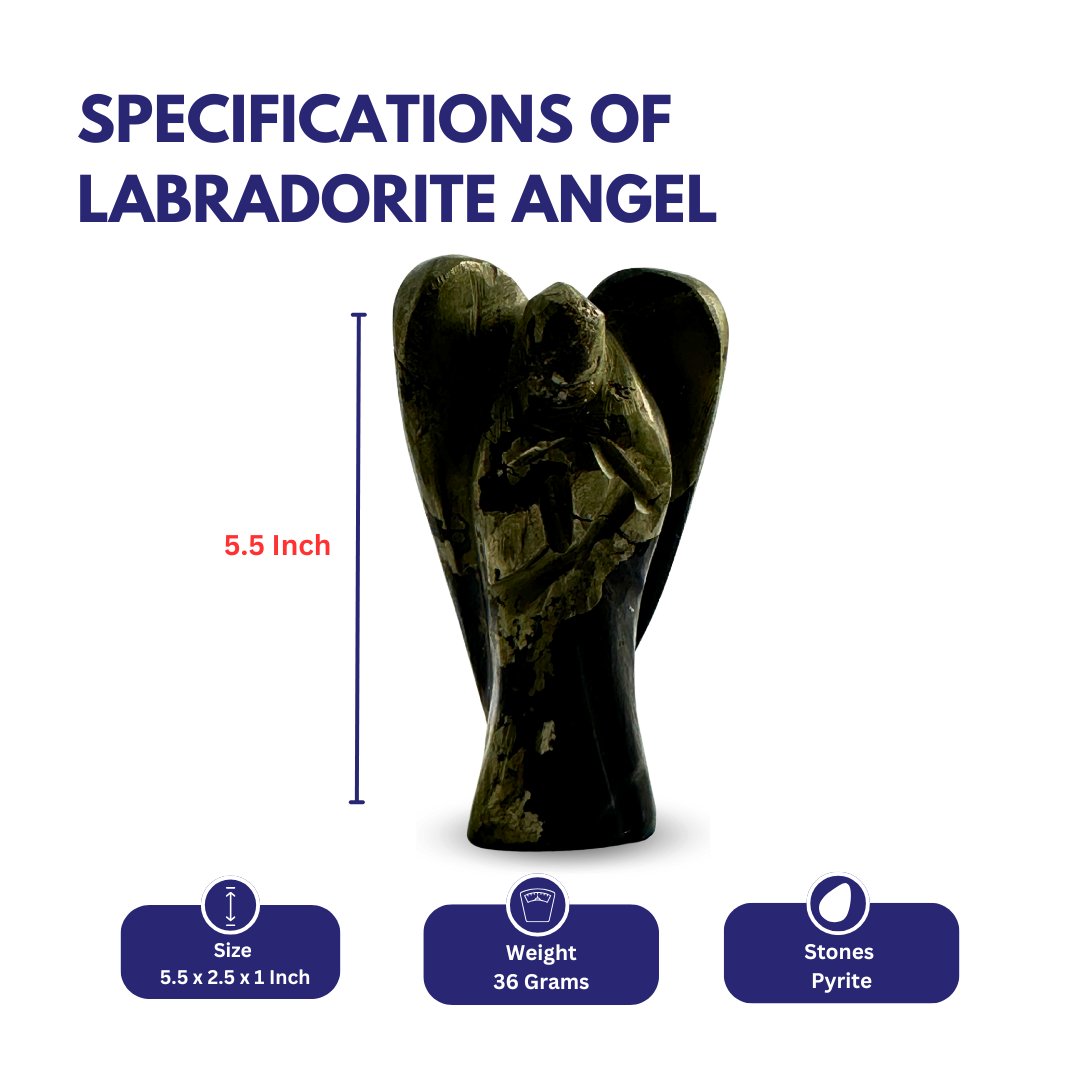 Labradorite Angel - 5.5 Inch