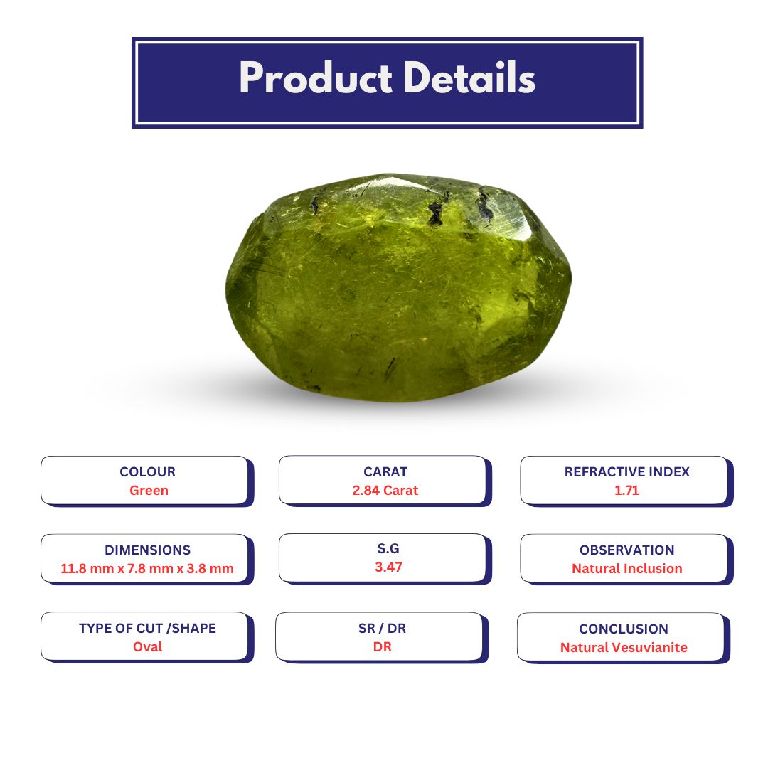 Vesuvianite 2.84 Carat