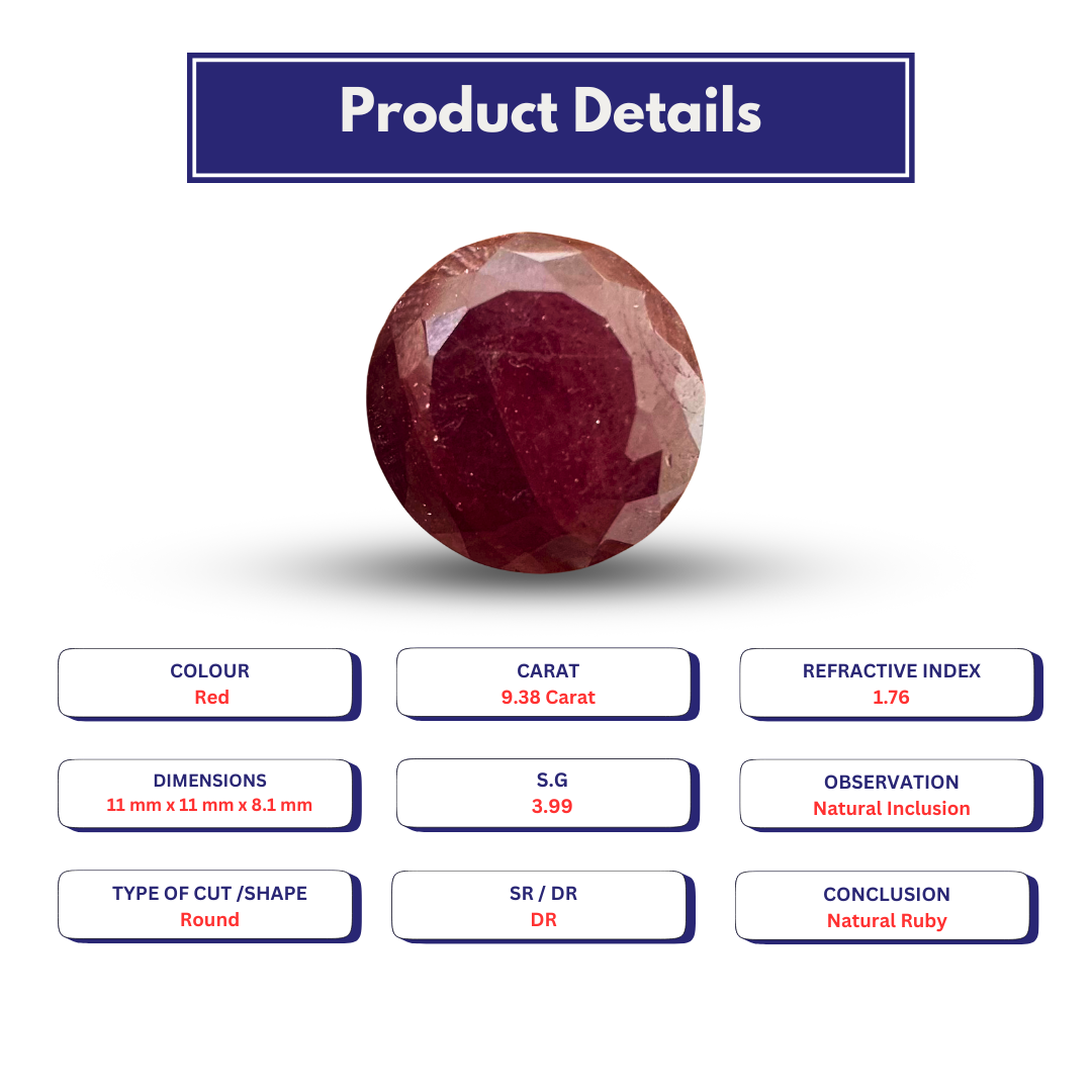 Ruby 9.38 Carat