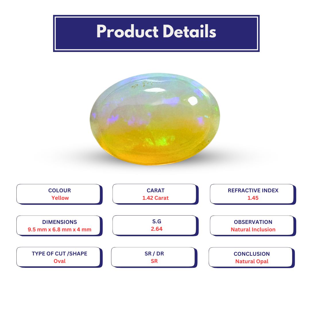 Natural Opal 1.42 Carat