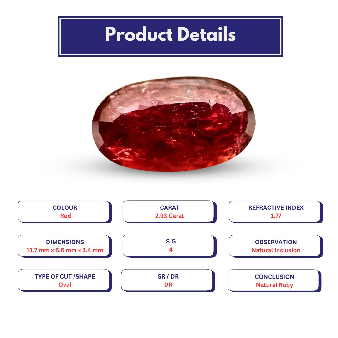 Ruby 2.93 Carat