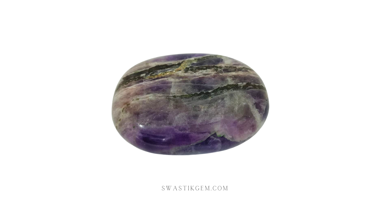 Methyst Soap Oval Palm Stone