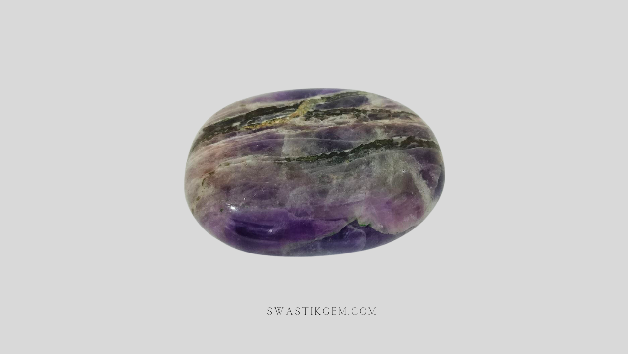 Methyst Soap Oval Palm Stone