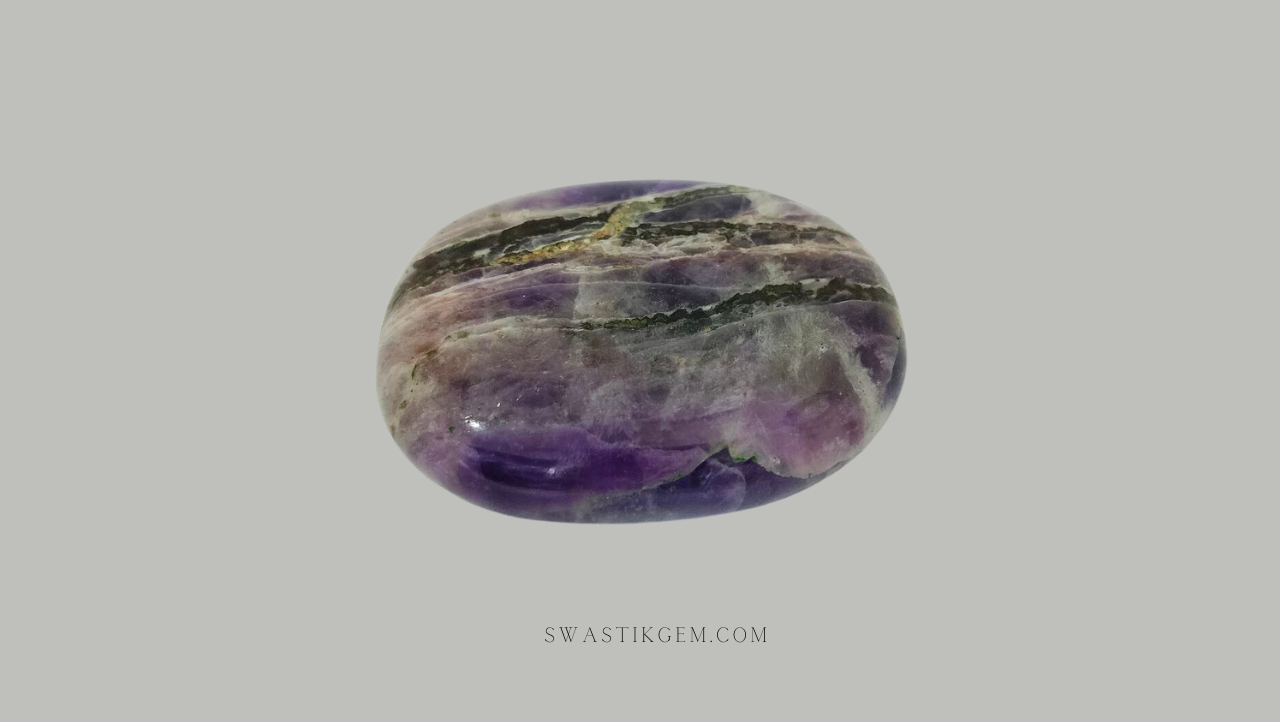 Methyst Soap Oval Palm Stone