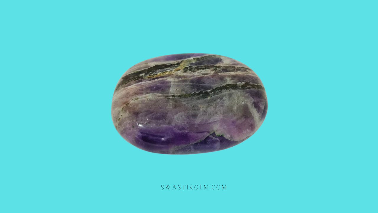 Methyst Soap Oval Palm Stone