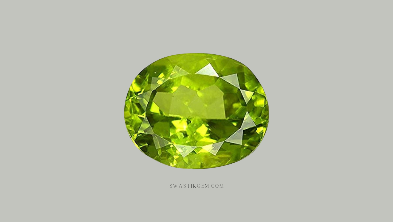 Peridot Stone 4 Carat