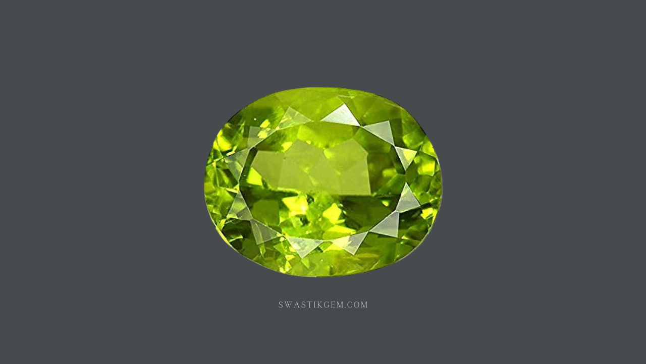 Peridot Stone 4 Carat