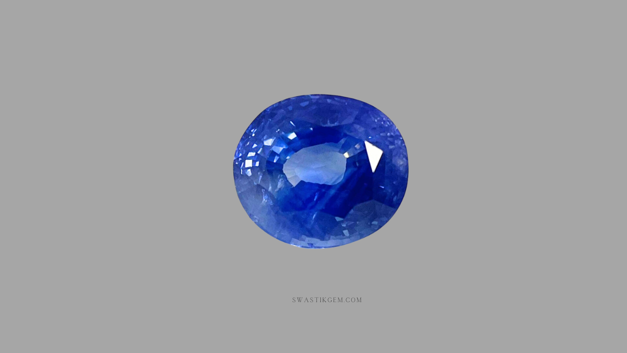 Kashmir Blue Sapphire 24.147 Carat