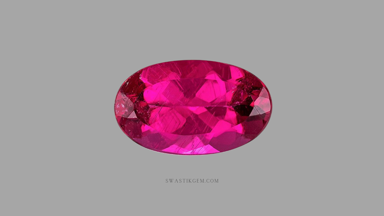 Rubellite Stone 18 Carat