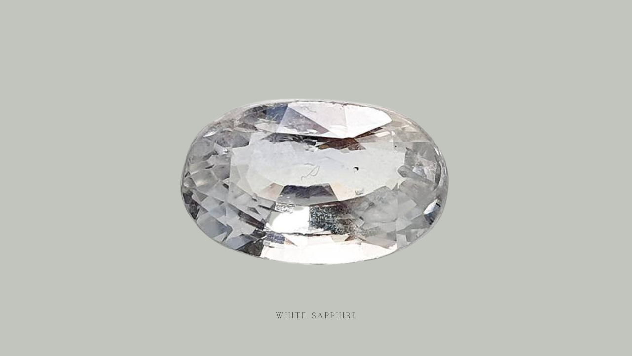 White Sapphire 2 Carat