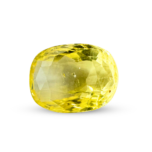 Yellow sapphire 3.52 Carat