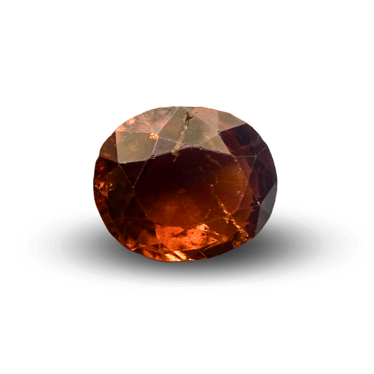 Natural Hessonite garnet 5.46 Carat