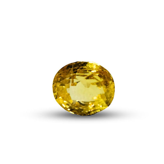 Yellow sapphire 7.67 Carat
