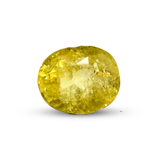 Yellow sapphire 5.55 Carat