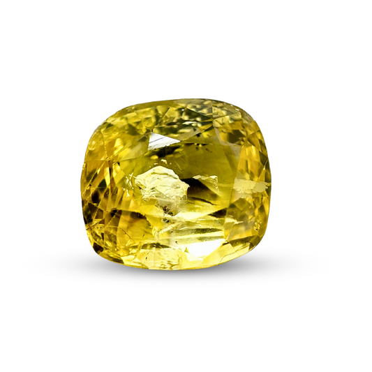 Yellow sapphire 5.18 Carat
