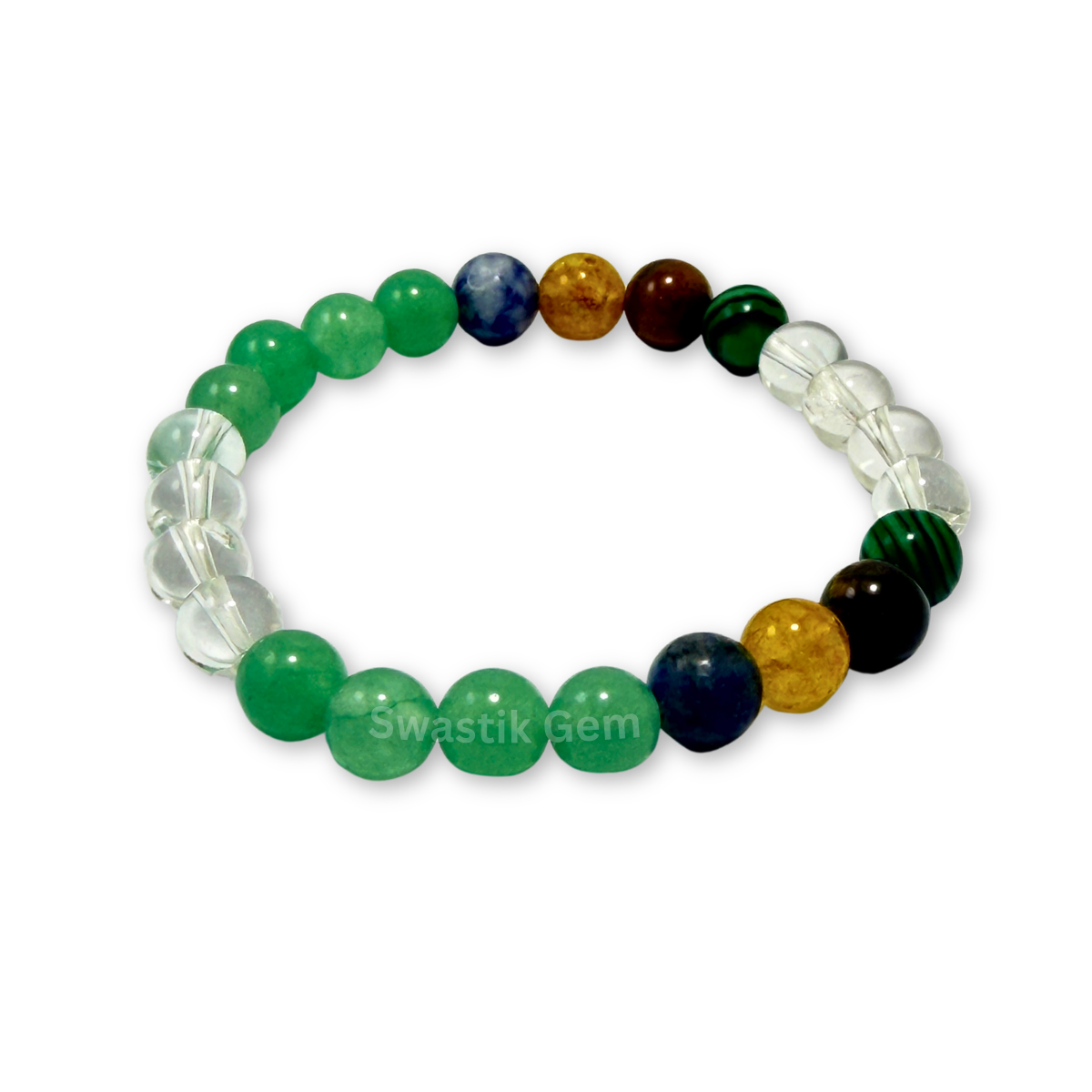 Student Bracelet with 'Swastik Gem' branding.
