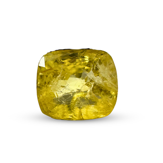 Yellow sapphire 5.53 Carat