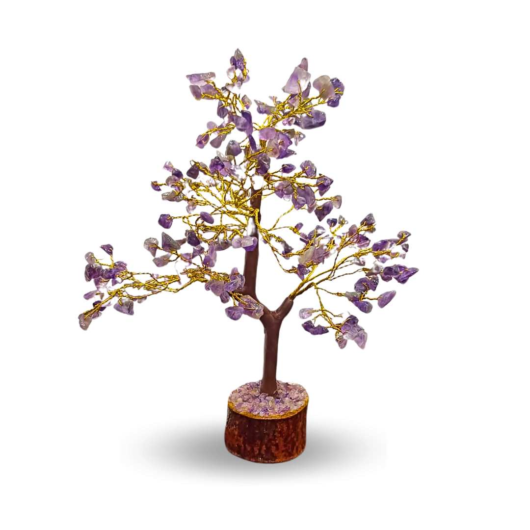 Amethyst Tree - 10 inches  / 25 cm