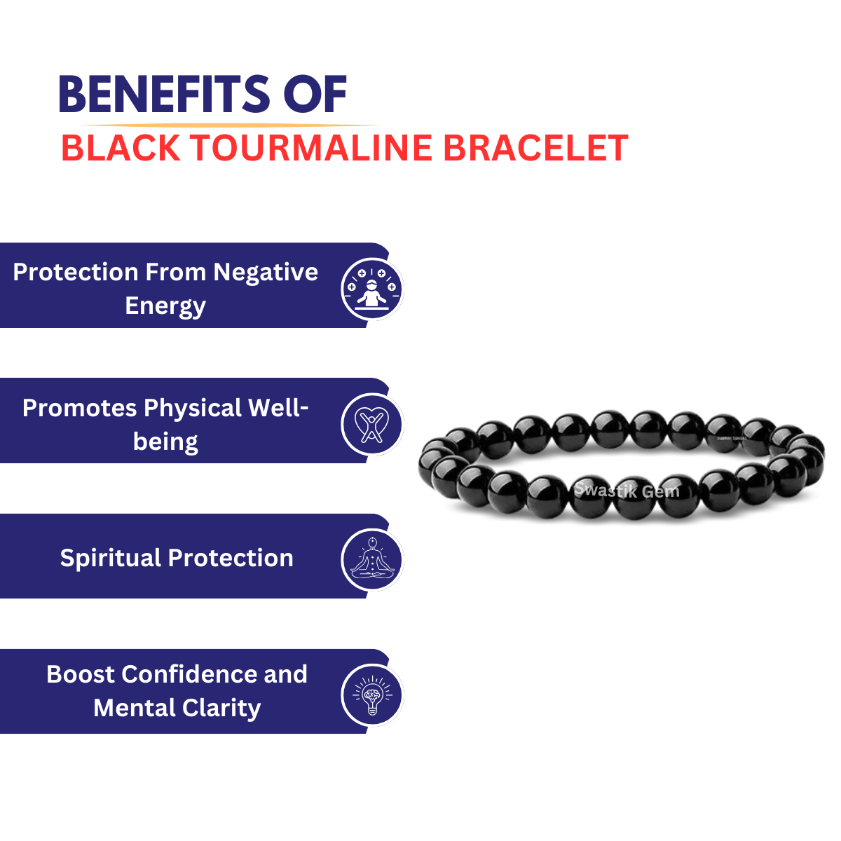 Benefits of  Black Tourmaline Bracelet