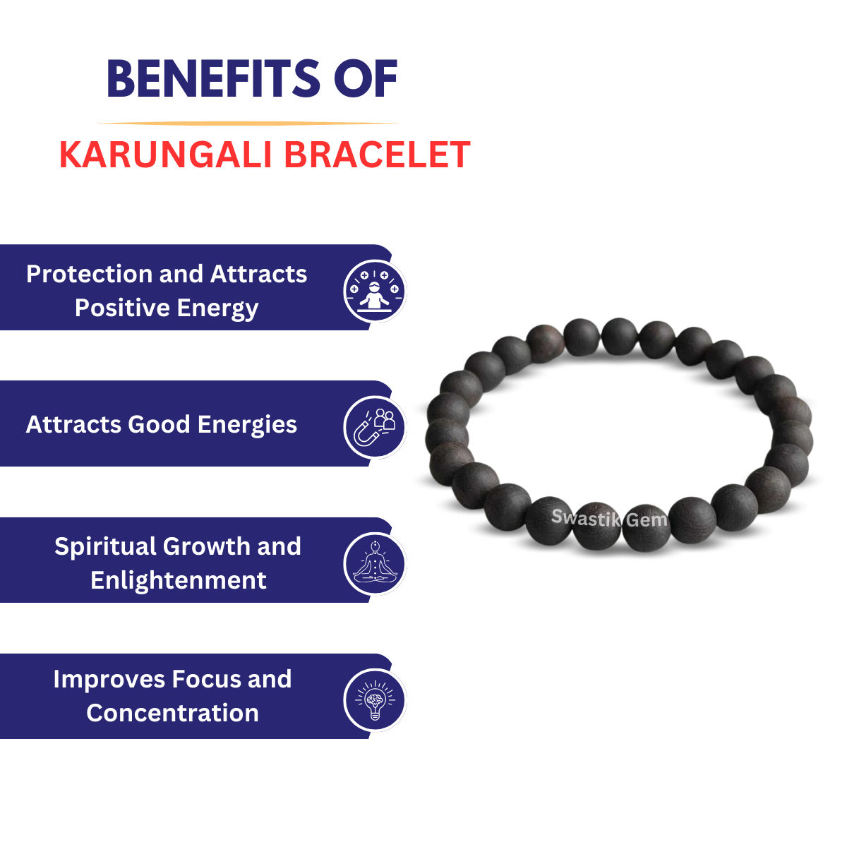 Benefits of  Karungali  Bracelet