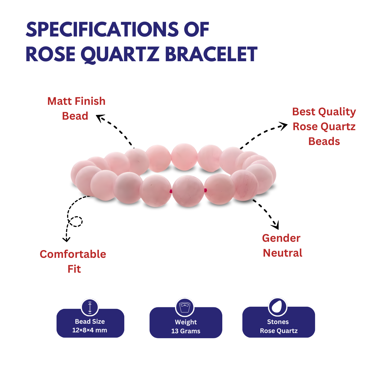 Rose Quartz Bracelet