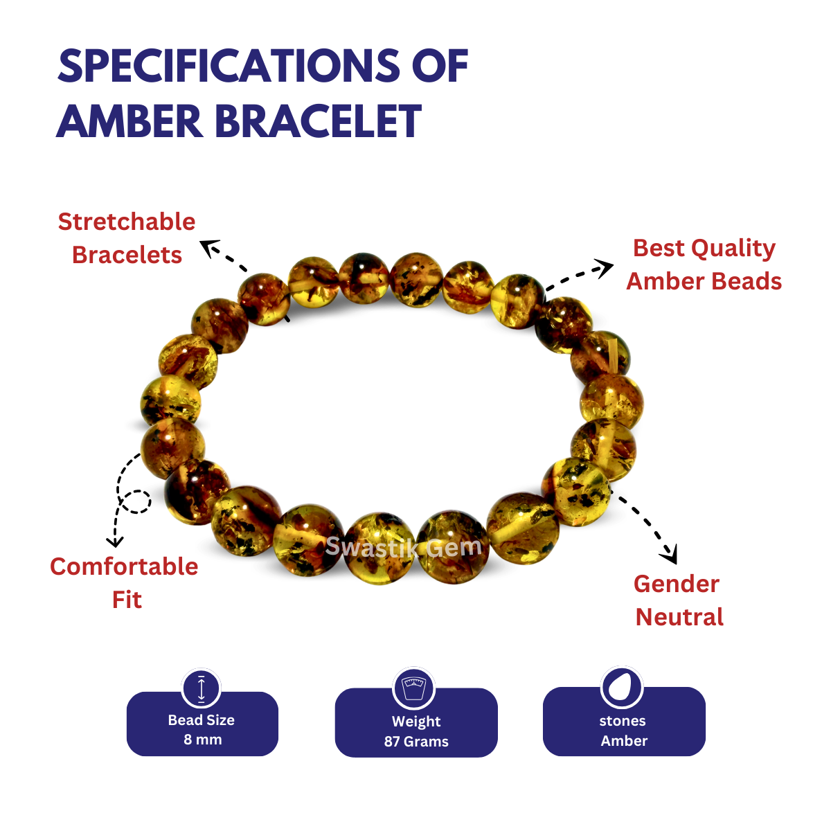 Amber Bracelet