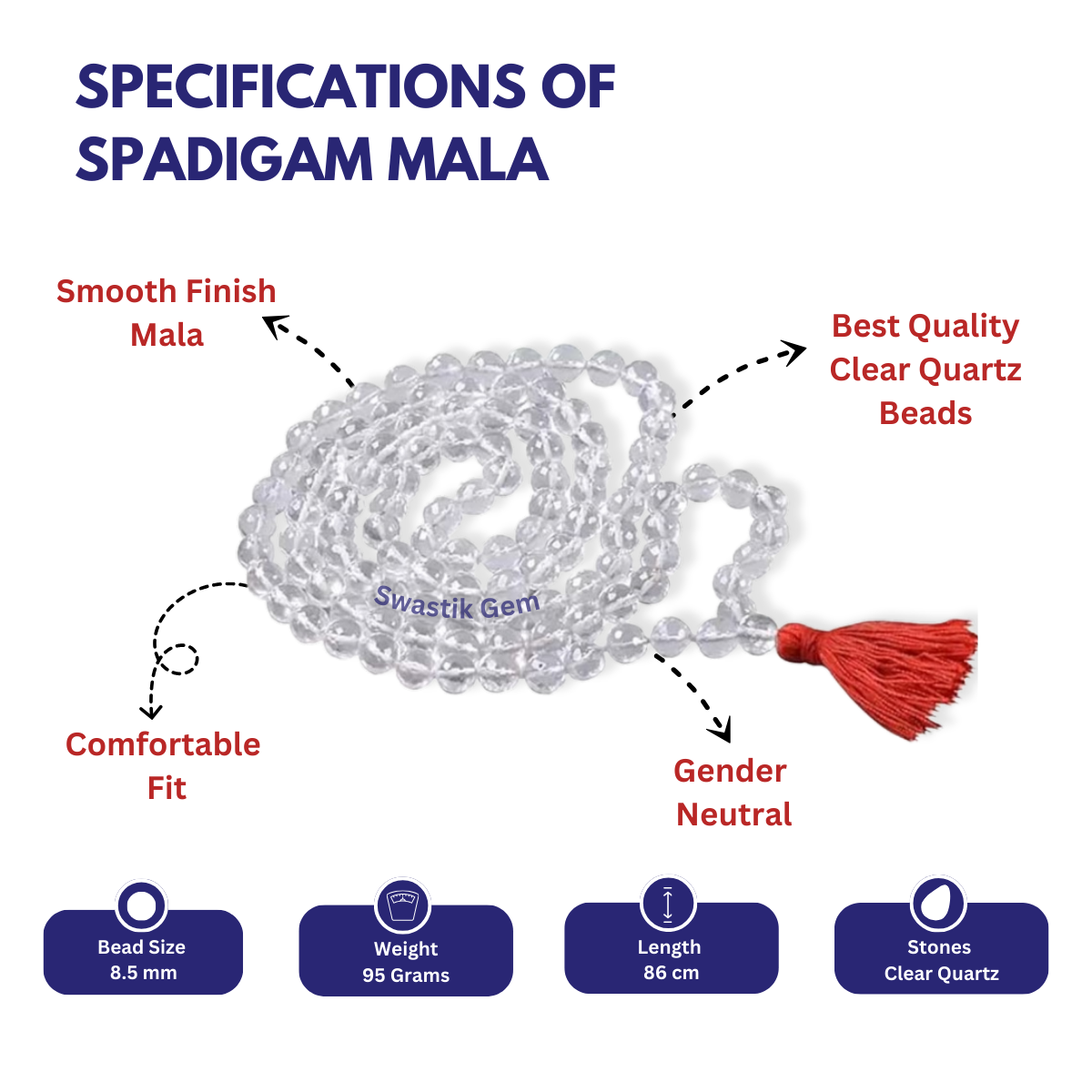 Specifications of Spadigam Mala