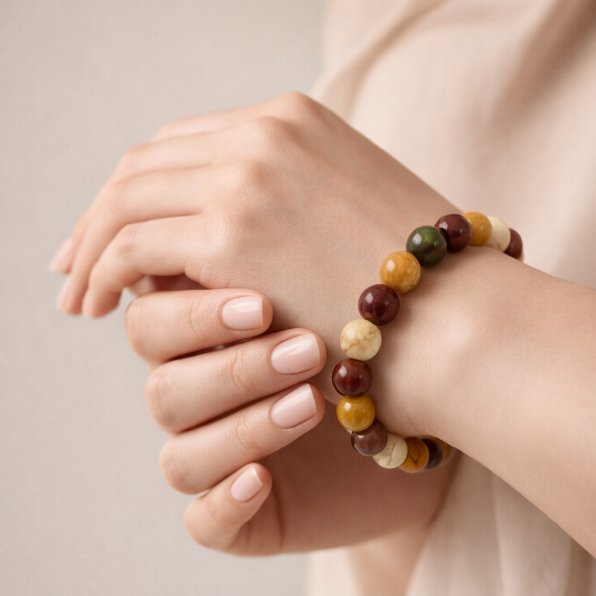 Mookite Jasper Bracelet