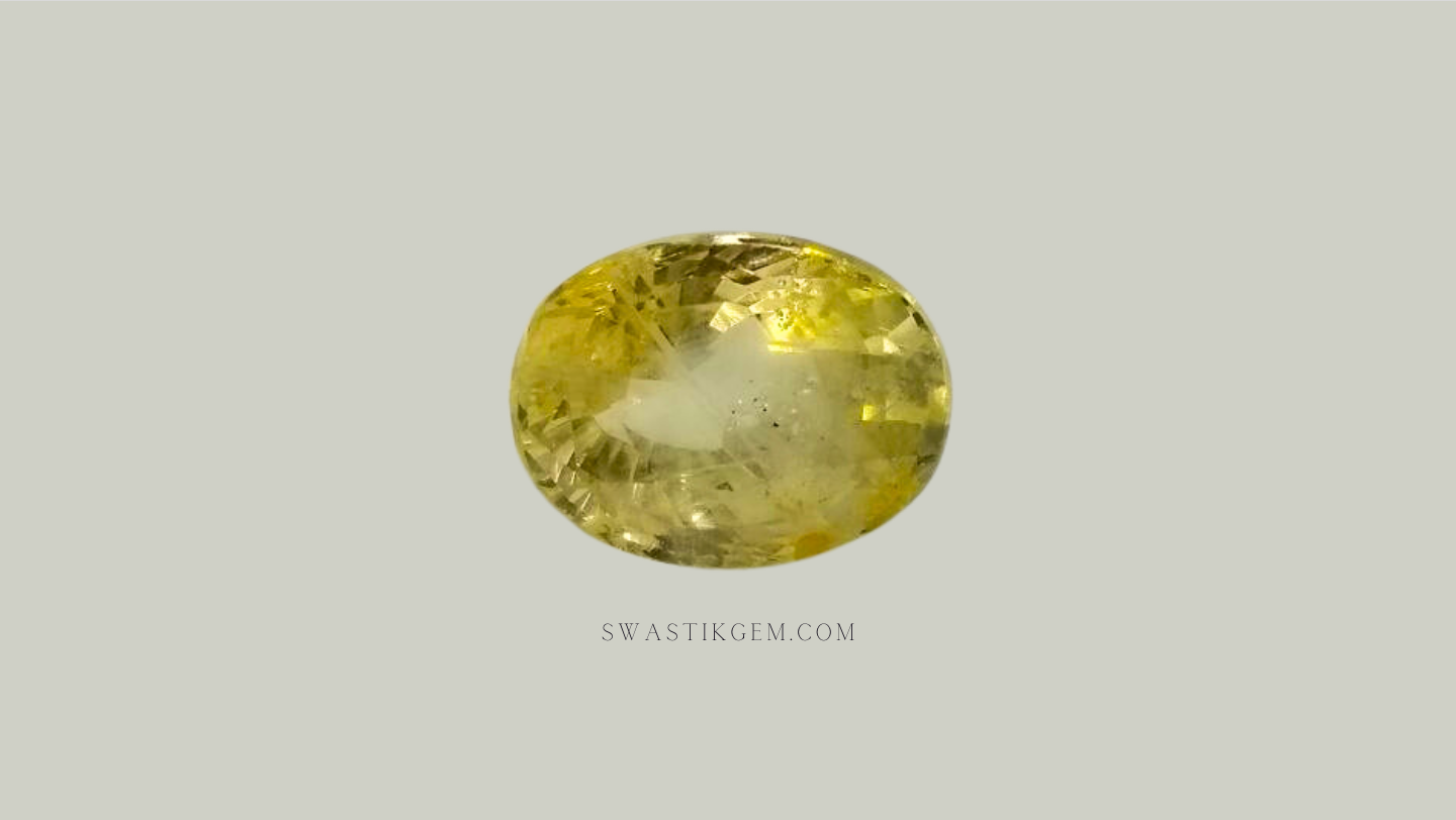 Yellow Sapphire 3.60 Carat