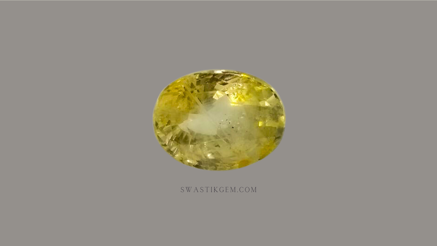 Yellow Sapphire 3.60 Carat