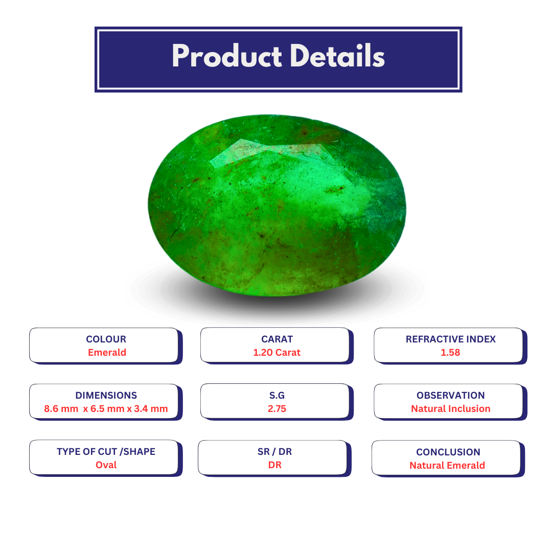 Natural Emerald 1.20